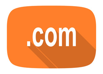 com flat design modern icon