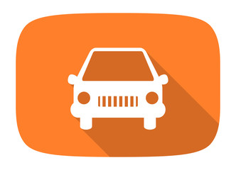 car flat design modern icon