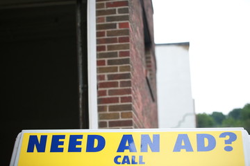 a space for ad on the top of a taxi