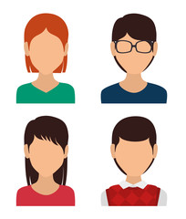 Young people  design.