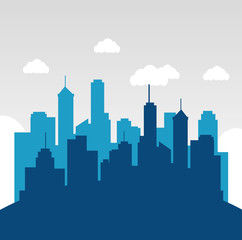 Fototapeta premium City urban design.