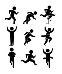 Sport digital design.