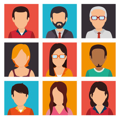 People digital design.