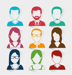 People digital design.