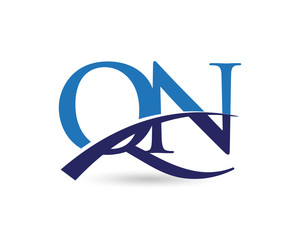 QN Logo Letter Swoosh