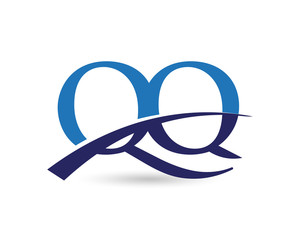 QQ  Logo Letter Swoosh