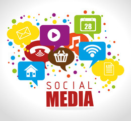 Social media design.