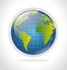 Planet earth design.