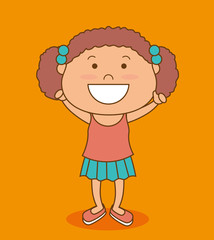 Happy kids design.