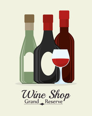 Wine digital design.