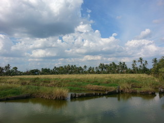 Sky and water