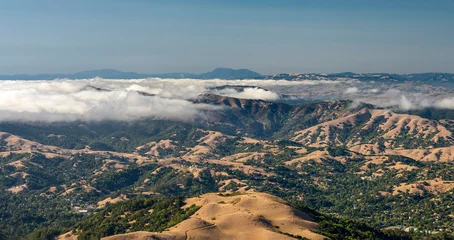 Fotobehang Panorama vanaf de berg Tamalpais © atgc_01