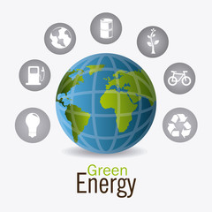 Green energy design.