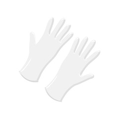 ゴム手袋（白）