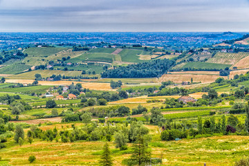 Obraz premium Countryside of Romagna in Italy