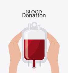 Obraz premium Blood donation design.