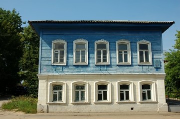 Fototapeta na wymiar old Russian house