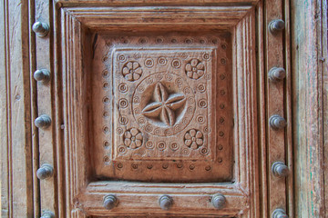 Carving antique Gate