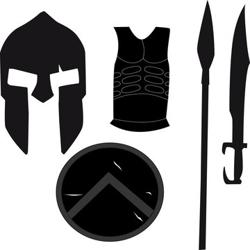 Spartan Weapons set 1