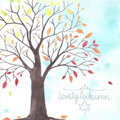 Fototapeta premium lovely autunm tree