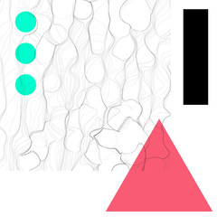 Abstract geometry design