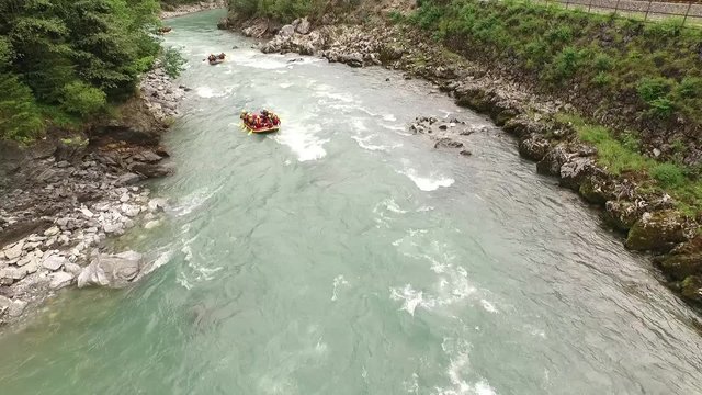River Rafting  extreme and fun sport