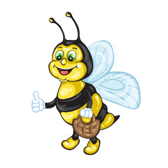 Bee cartoon