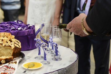 Elegant Table Setting at a Wedding Reception