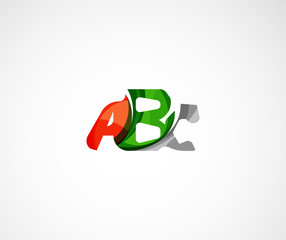 Abc company logo. Vector illustration.