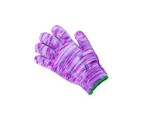 purple glove