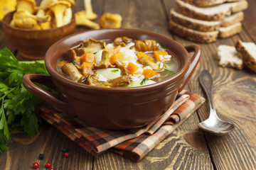 Mushroom soup