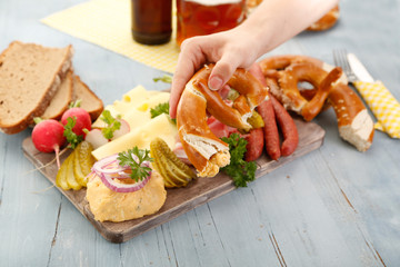 Bayrischer Brotzeitteller