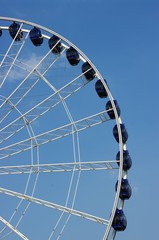 Amusement park - wheel - close-up