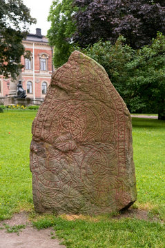Viking Runestone U938 in Uppsala, Sweden