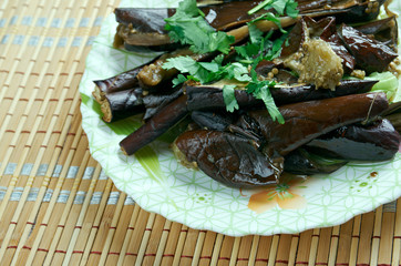 Karela nu shak - Indian vegetable dish 