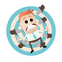 zielscheibe angst messer messerwerfer risant