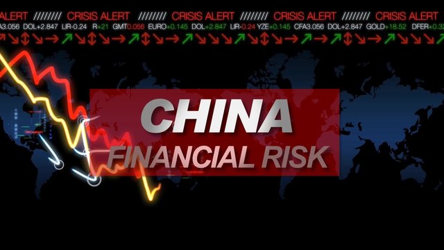 China financial risk chinese currency crisis asian deflation bubble devaluation video animation teaser jingle