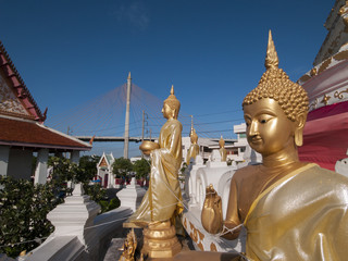 Temple of Wat Songtham, Samut Prakan, Thailand