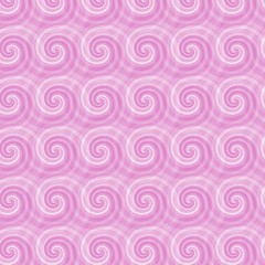 Seamless pattern with abstract spirals