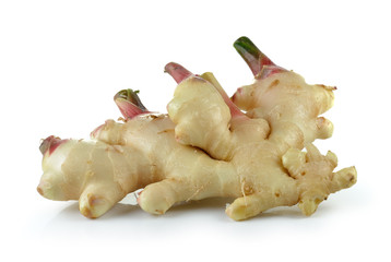 ginger on white background