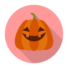 Halloween pumpkin icon