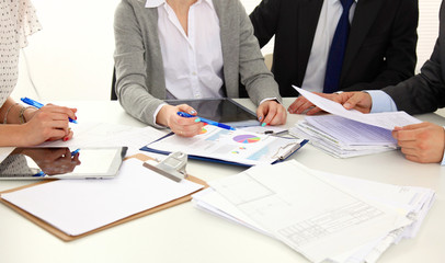 Diverse Business People on a Meeting