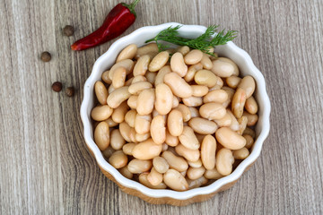 Canned white beans