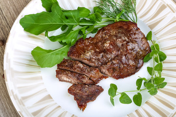 Roasted beef