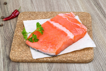 Salmon fillet
