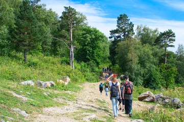 Obraz premium Путешествие в горах