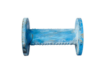 broken of flange pipe