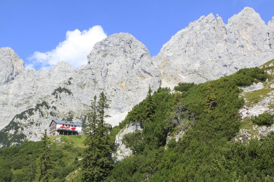 Gruttenh&uuml;tte am Wilden Kaiser