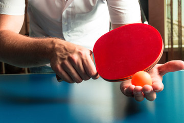 Table tennis, ping pong