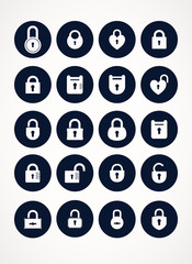 Vector Illustration of locks.